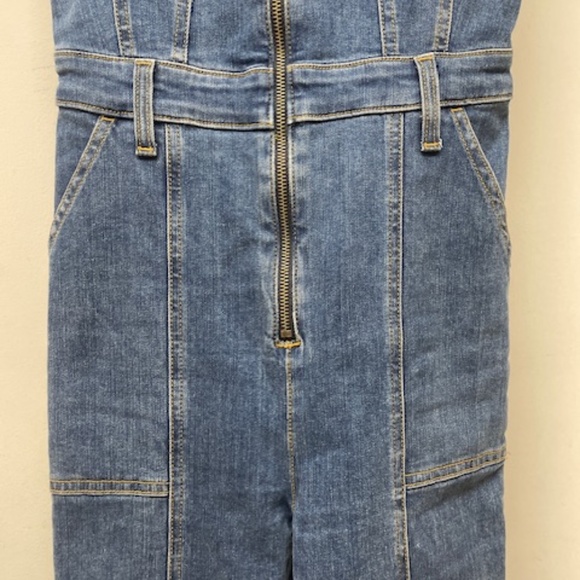 Veronica Beard Fayre Denim Jean Jumpsuit EUC - Picture 9 of 14